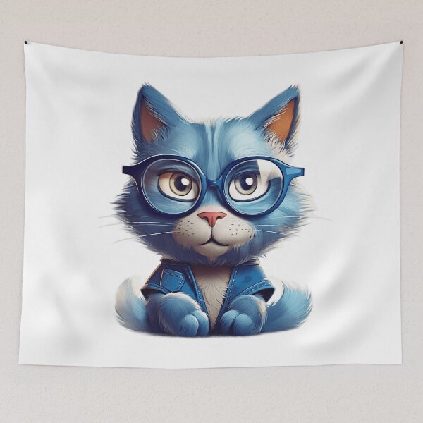 Item preview, Mad Cat Blue designed and sold by Jasby-Co.