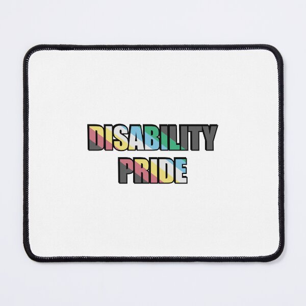 Item preview, Disability Pride Flag - Disabled Is Not A Dirty Word designed and sold by Inspirationmotivation.