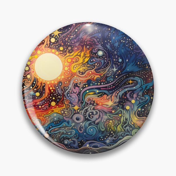 Item preview, Cosmos in Colors V: A Celestial Mural Merging Galaxies, Stars and Constellations. designed and sold by InsaneLEDP.