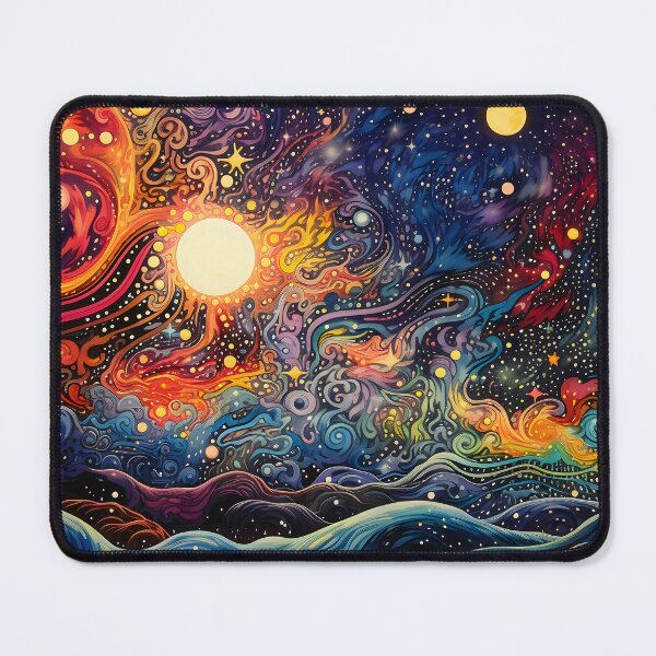 Item preview, Cosmos in Colors V: A Celestial Mural Merging Galaxies, Stars and Constellations. designed and sold by InsaneLEDP.