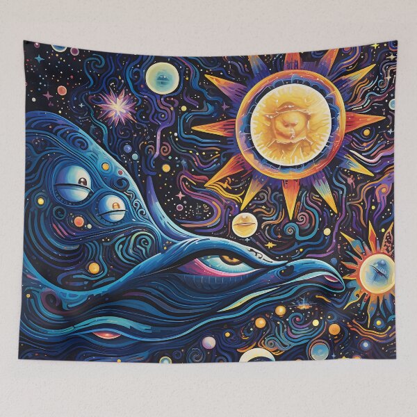 Item preview, Cosmos in Colors IV: A Celestial Mural Merging Galaxies, Stars and Constellations. designed and sold by InsaneLEDP.