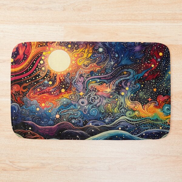 Item preview, Cosmos in Colors V: A Celestial Mural Merging Galaxies, Stars and Constellations. designed and sold by InsaneLEDP.