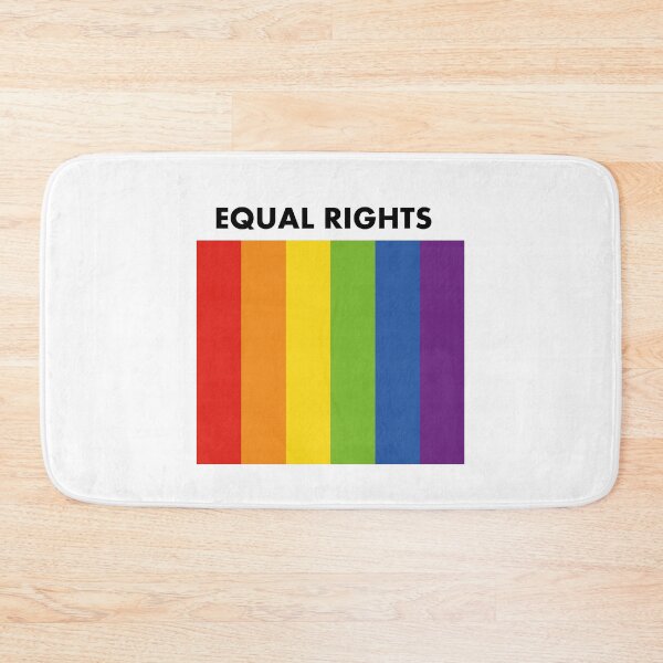 Item preview, Equal rights rainbow LGBT pride flag - National Coming Out Day designed and sold by Inspirationmotivation.
