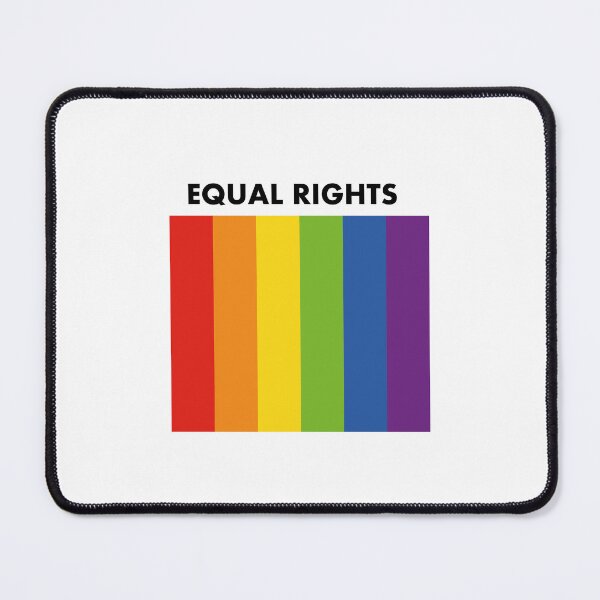 Item preview, Equal rights rainbow LGBT pride flag - National Coming Out Day designed and sold by Inspirationmotivation.