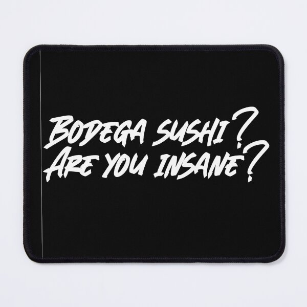 Item preview, Succession Tom Wambsgans “Bodega Sushi?! Are you insane?!” black designed and sold by Scribblecheddar.