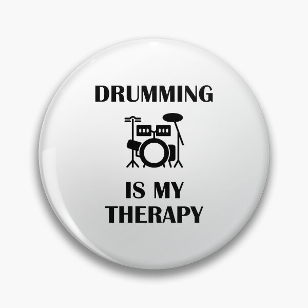 Item preview, Drumming is my therapy designed and sold by Inspirationmotivation.