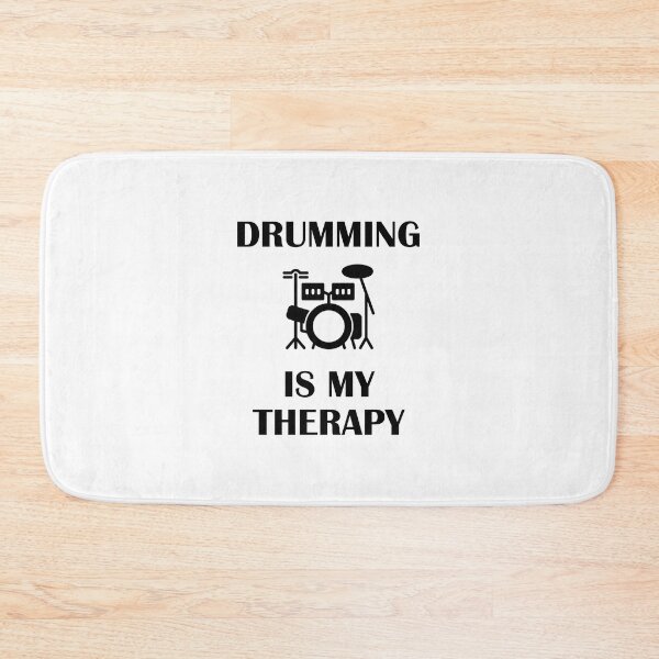 Item preview, Drumming is my therapy designed and sold by Inspirationmotivation.