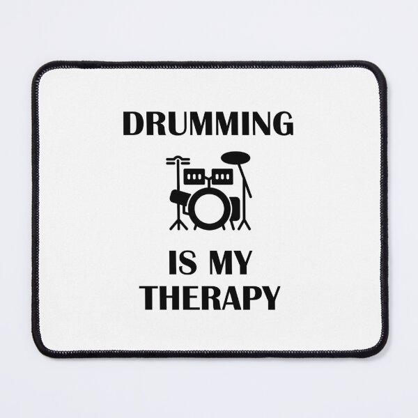 Item preview, Drumming is my therapy designed and sold by Inspirationmotivation.