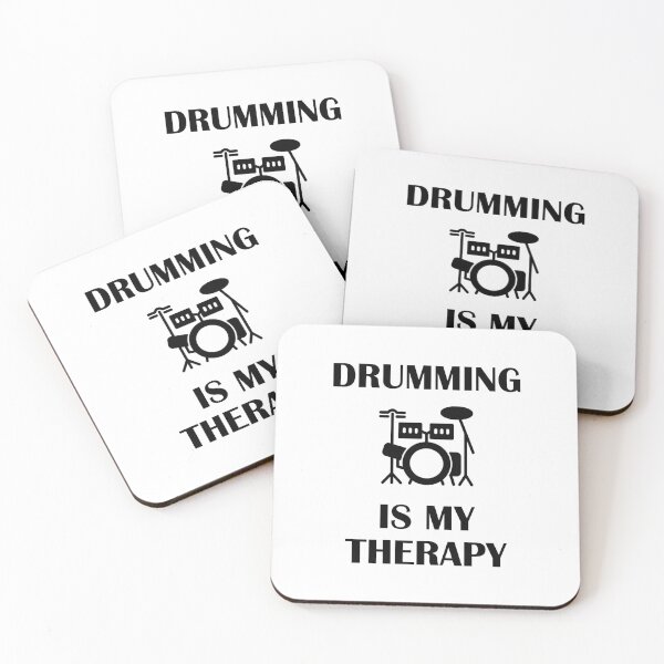 Item preview, Drumming is my therapy designed and sold by Inspirationmotivation.