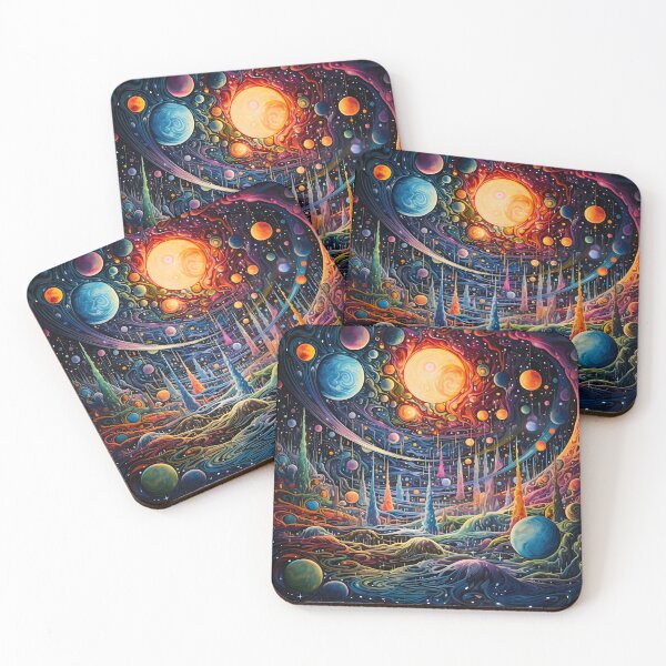 Item preview, Cosmos in Colors II: A Celestial Mural Merging Galaxies, Stars and Constellations. designed and sold by InsaneLEDP.