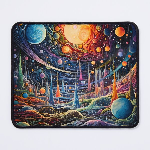 Item preview, Cosmos in Colors II: A Celestial Mural Merging Galaxies, Stars and Constellations. designed and sold by InsaneLEDP.