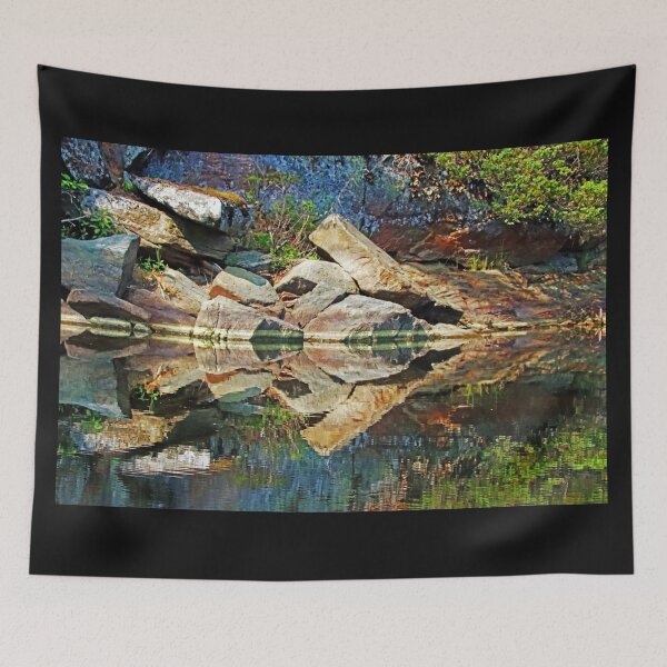 Item preview, Colorful Rock Shore Reflections designed and sold by Deb Oppermann.