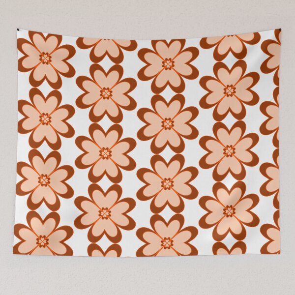 Item preview, Niibidoon Orange Floral designed and sold by Niibidoon.