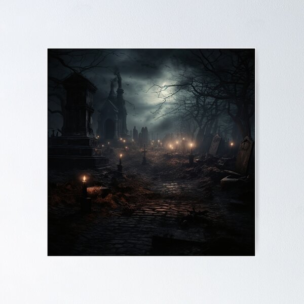 Item preview, Chilling Graveyard designed and sold by AndroidInst.