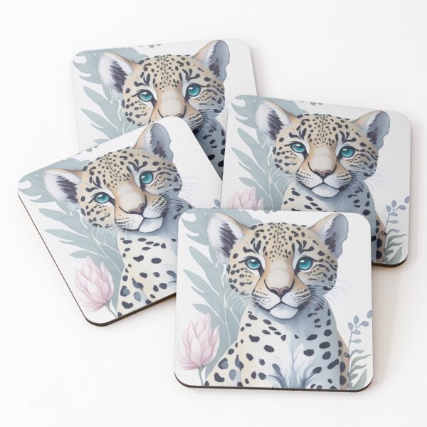 Item preview, jaguar with plores designed and sold by Gisely Bispo.