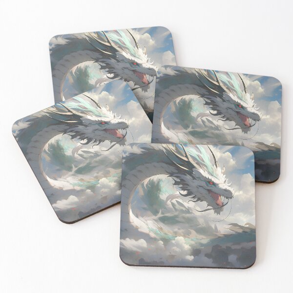 Item preview, Celestial Serpent: A Majestic Dragon Soaring Through the Painted Skies designed and sold by Wylveragon.