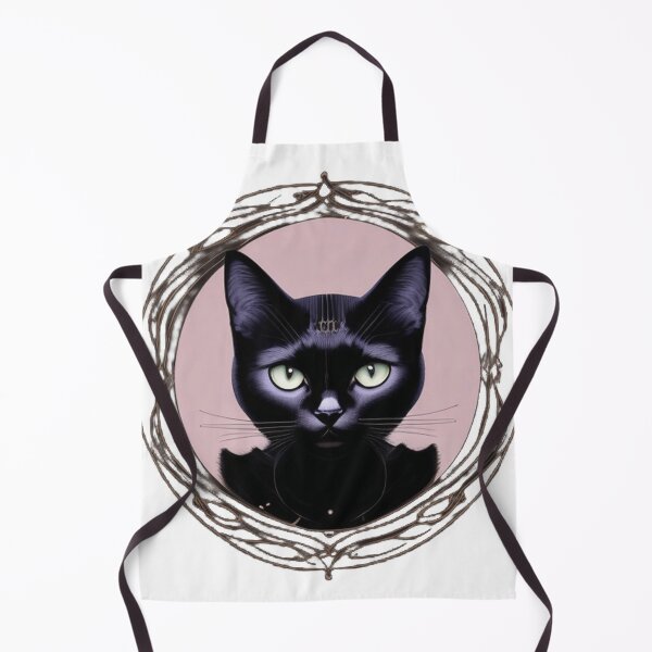 Item preview, a mysterious and enigmatic black cat 	 designed and sold by fogneguegiaj.