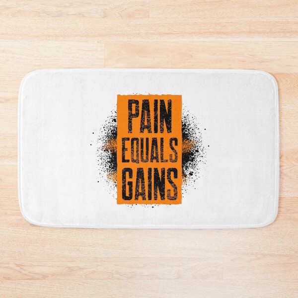 Item preview, Gym Motivation Quote for fitness enthusiast designed and sold by Abdalla Hussein.