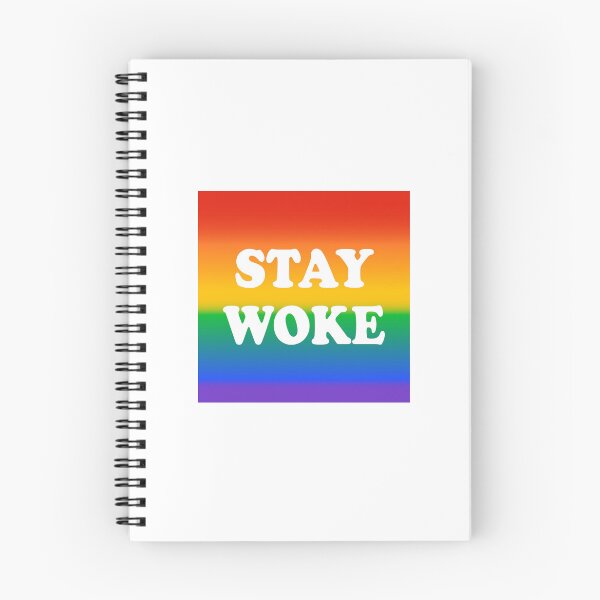 Item preview, Stay woke - pride flag - National Coming Out Day designed and sold by Inspirationmotivation.