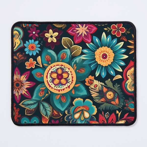 Item preview, Enchanting Bohemian Floral Design designed and sold by imaginariumlab.