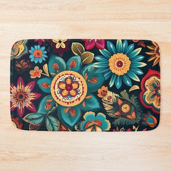 Item preview, Enchanting Bohemian Floral Design designed and sold by imaginariumlab.