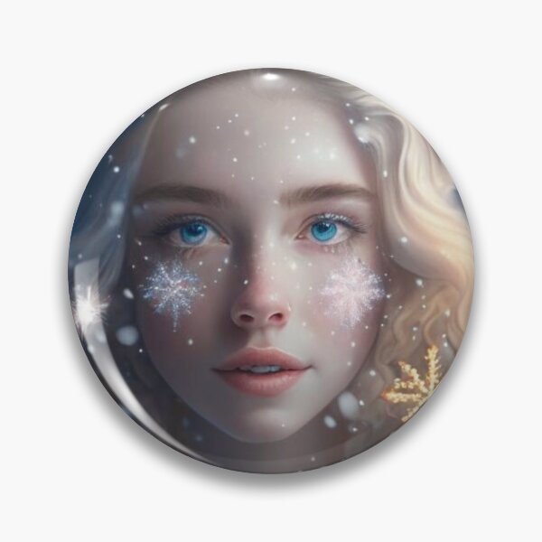 Item preview, Beautiful girl in snowflakes. Christmas Eve. designed and sold by Natalia-Vlad.