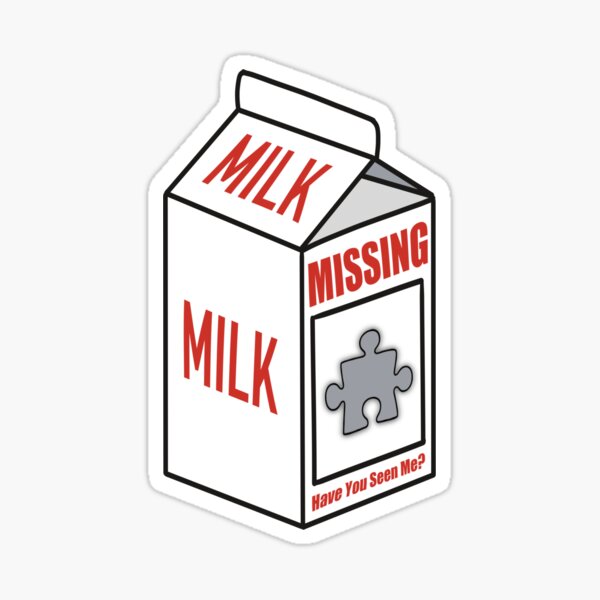 missing piece Sticker for Sale by gillianlove