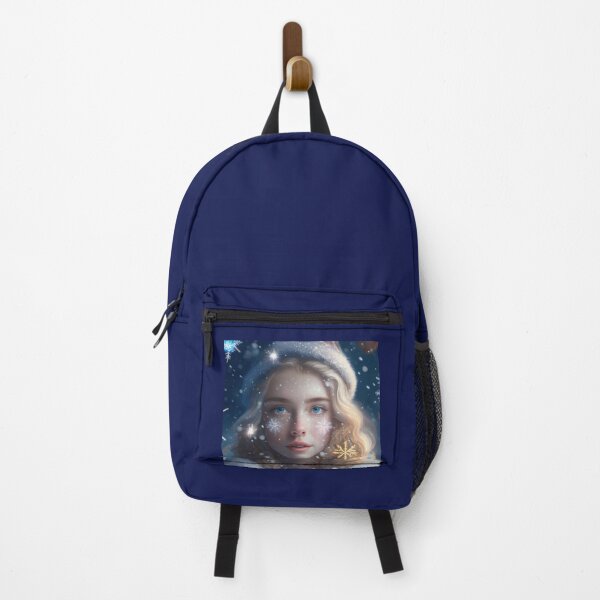 Item preview, Beautiful girl in snowflakes. Christmas Eve. designed and sold by Natalia-Vlad.