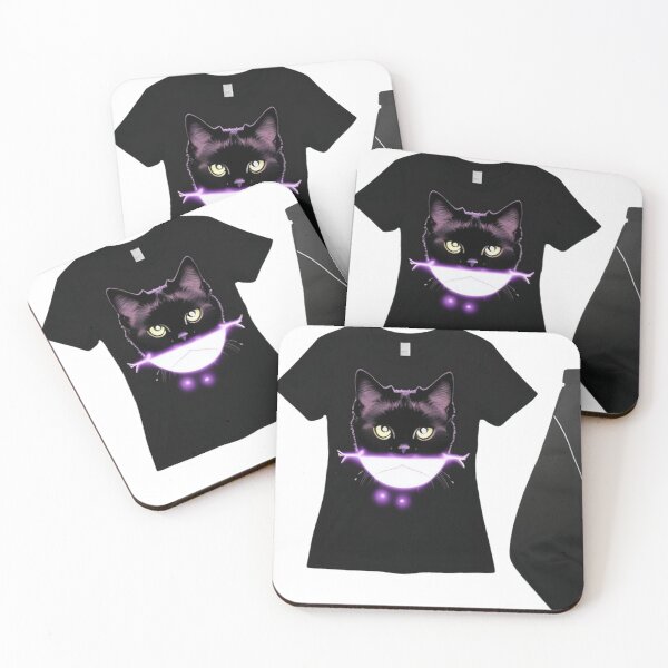 Item preview, a mysterious and enigmatic black cat 	 designed and sold by fogneguegiaj.