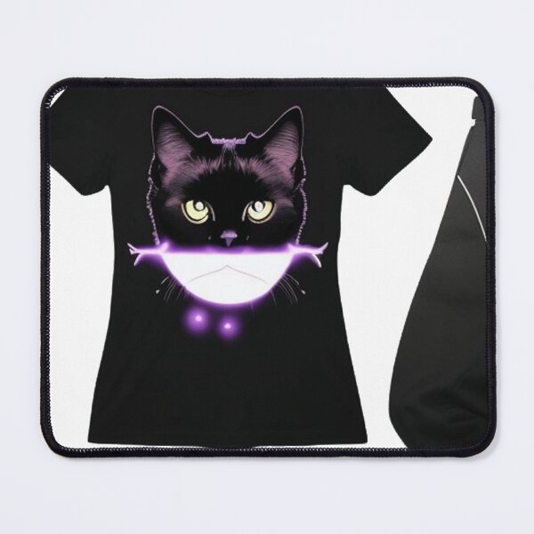 Item preview, a mysterious and enigmatic black cat 	 designed and sold by fogneguegiaj.