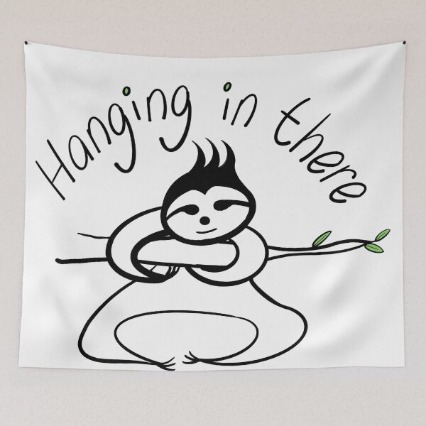 Item preview, Hanging in there Sloth! designed and sold by CripRevolution.