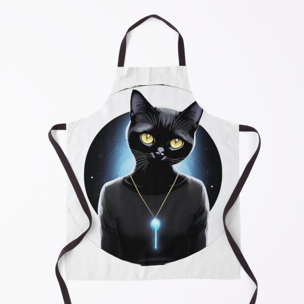 Item preview, a mysterious and enigmatic black cat 	 designed and sold by fogneguegiaj.