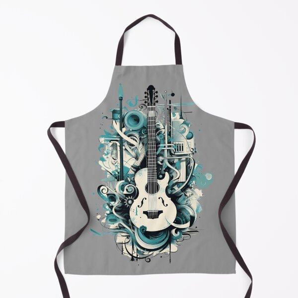 Item preview, Captivating Retro Guitar Image designed and sold by ShopWilPrints.