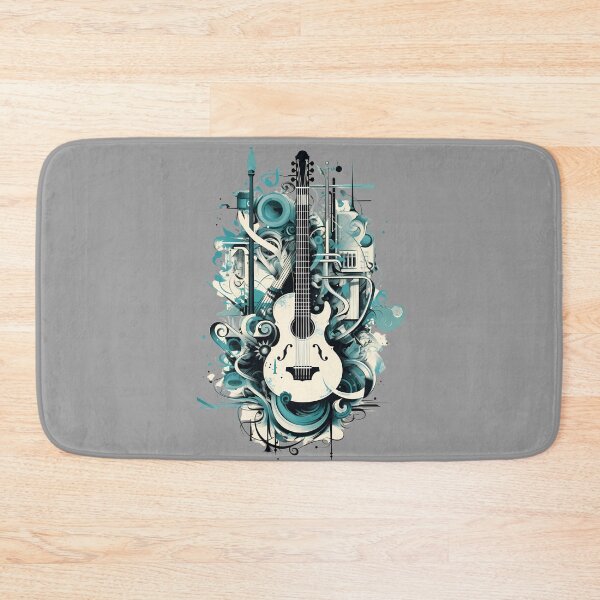 Item preview, Captivating Retro Guitar Image designed and sold by ShopWilPrints.