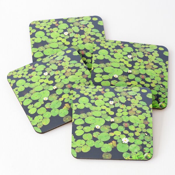 Item preview, Water Lilies and Lily Pads designed and sold by Monica-Stroud.
