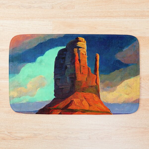Item preview, MITTEN BUTTE PAINTING designed and sold by ArtbyRolleen.