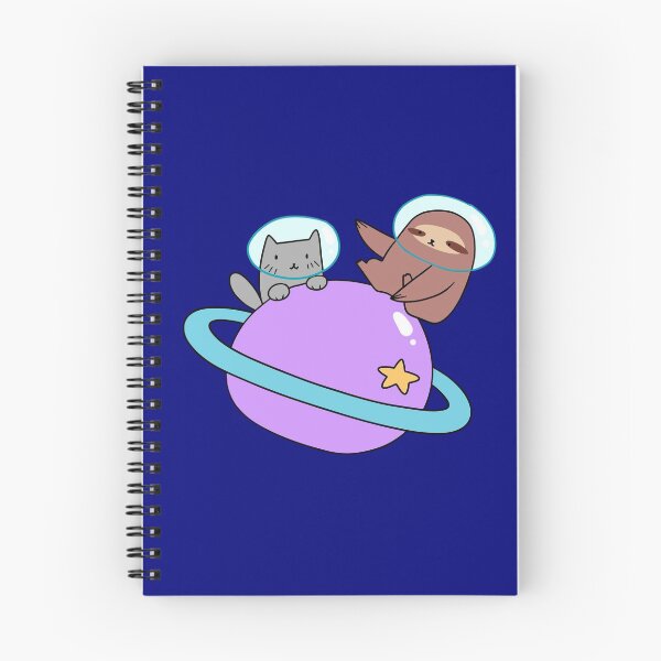 Item preview, Saturn Space Sloth and Cat designed and sold by SaradaBoru.
