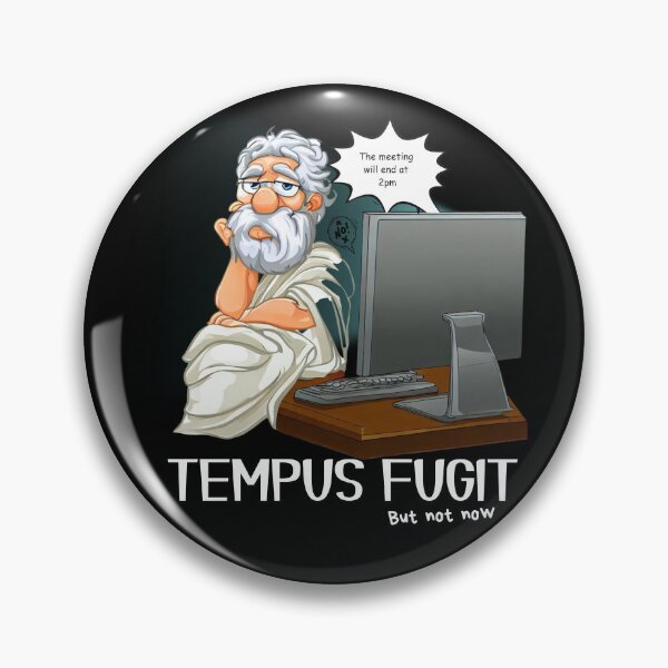 Item preview, Tempus fugit, pero no ahora designed and sold by sombradelsabio.
