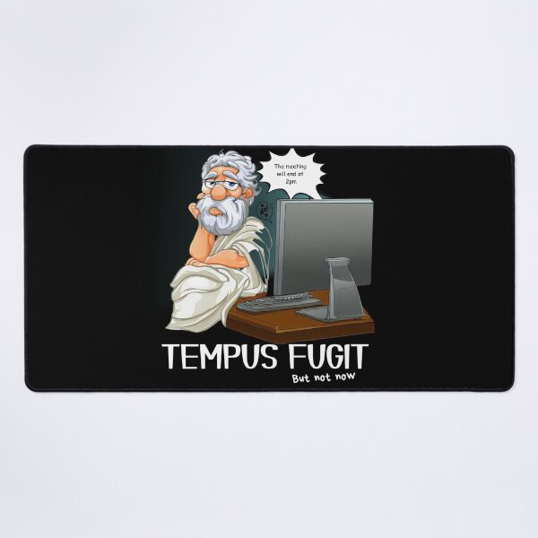 Item preview, Tempus fugit, but not now designed and sold by sombradelsabio.