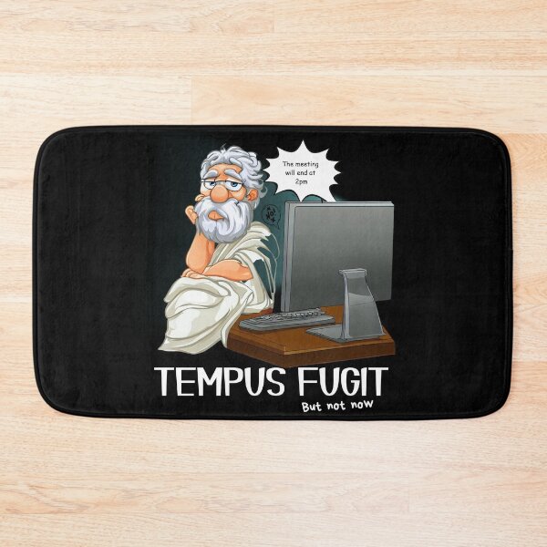 Item preview, Tempus fugit, but not now designed and sold by sombradelsabio.