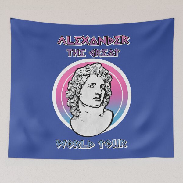 Item preview, Alexander the Great: World Tour designed and sold by AnonMemeDoodles.