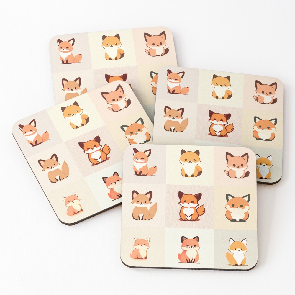 Item preview, Coasters (Set of 4) designed and sold by atzek.