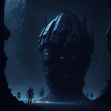 Aperçu de l'œuvre Sentinent A.I. Ruche de AndroidInst
