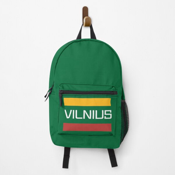 Item preview, Vilnius, Lithuania in Lithuanian Flag Colors designed and sold by Deutschic.