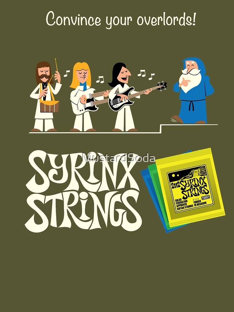 Syrinx Strings Essential T-Shirt for Sale by MustardSoda