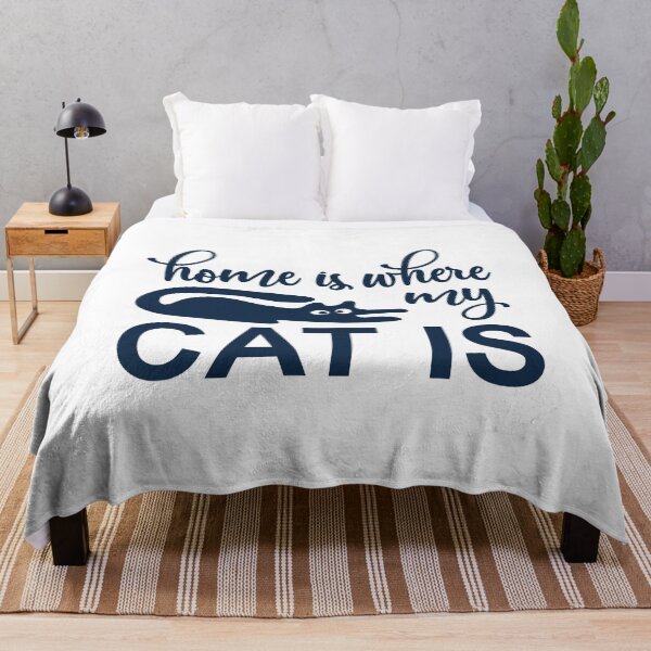 Item preview, Home is where my cat is designed and sold by DANIELYSFASHION.