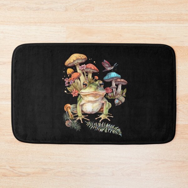 Item preview,  Forest Frog Mushroomcore Cute Colorful Design designed and sold by EarthArtDesigns.