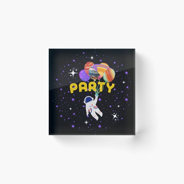 Item preview, Space Party Birthday Celebration Astronaut Balloons designed and sold by bgstanley.