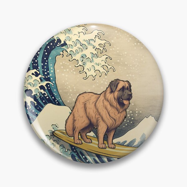 Item preview, Leonberger Kanagawa Japanese Surfing Wave designed and sold by rafaeltto.