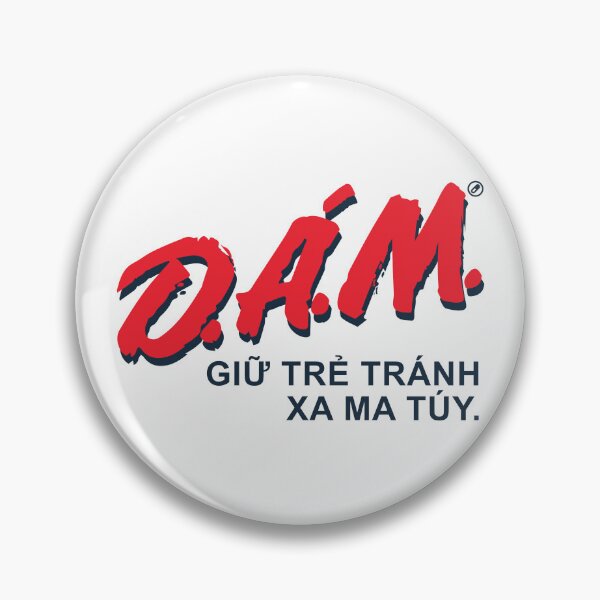 Item preview, D.A.R.E, Keeping Kids Off Drugs (DÁM, Giữ Trẻ Tránh Xa Ma Túy.) designed and sold by LuckandLion.